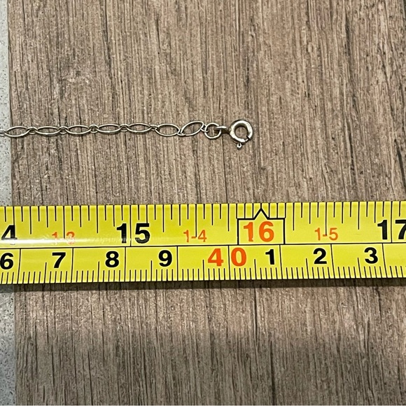 Tiffany & Co 925 Sterling Silver Oval Link Chain Womens 16” Inch Rope Necklace - Picture 3 of 3